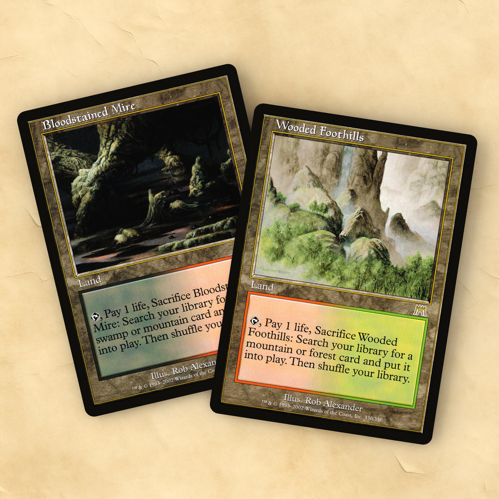 Fetch Lands MTG Proxy Set