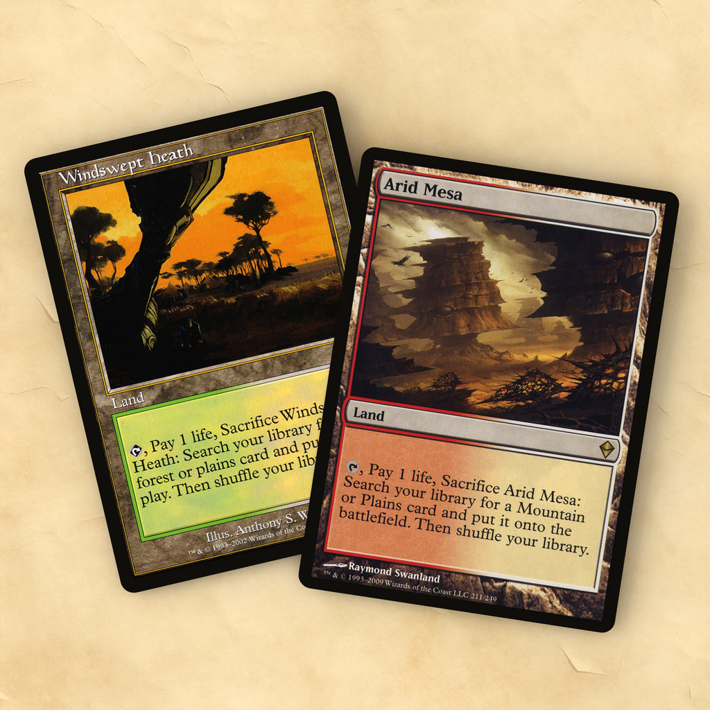 Fetch Lands MTG Proxy Set