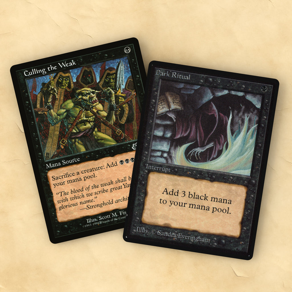 Black Staples cEDH MTG Proxy Staples Set
