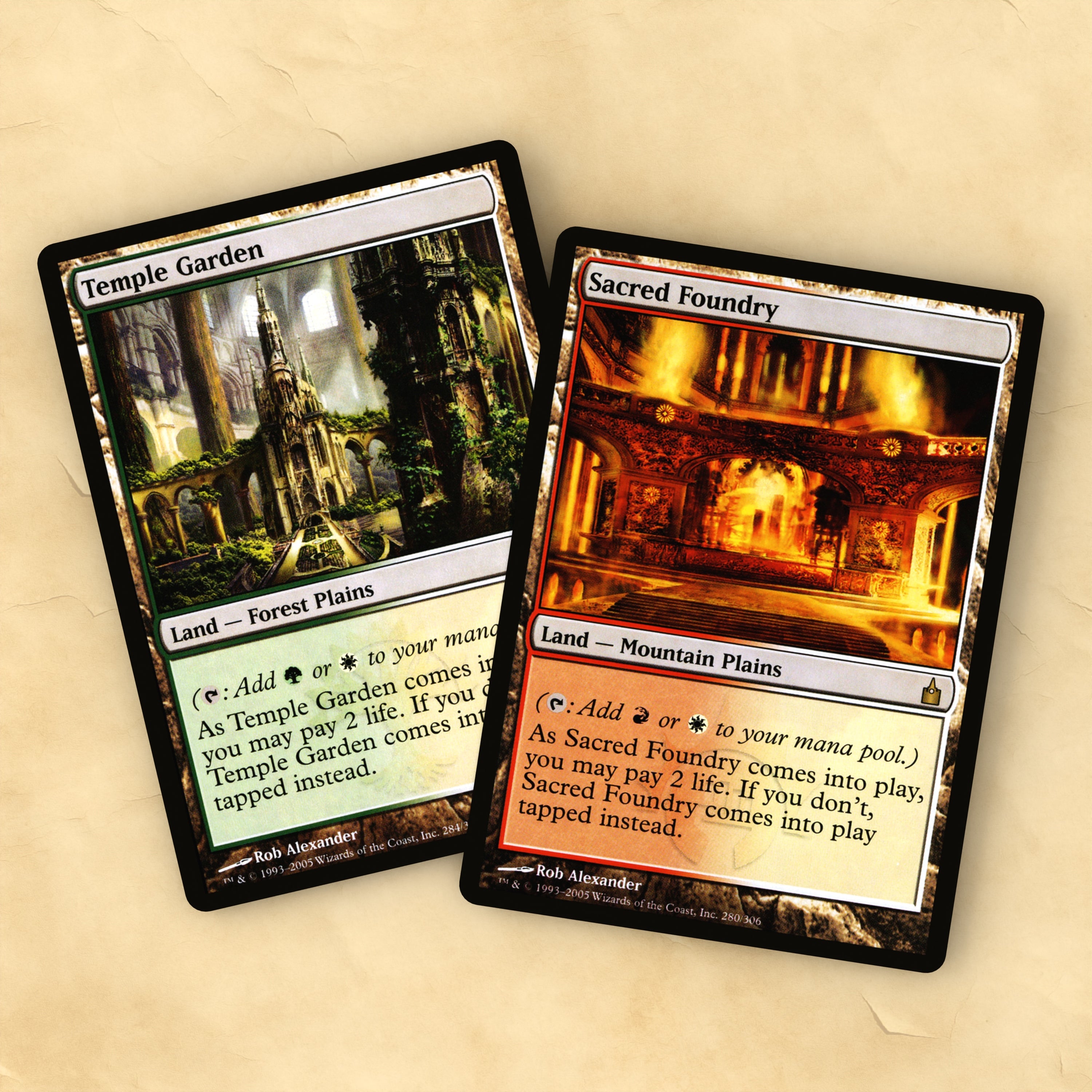 Shock Lands MTG Proxy Set