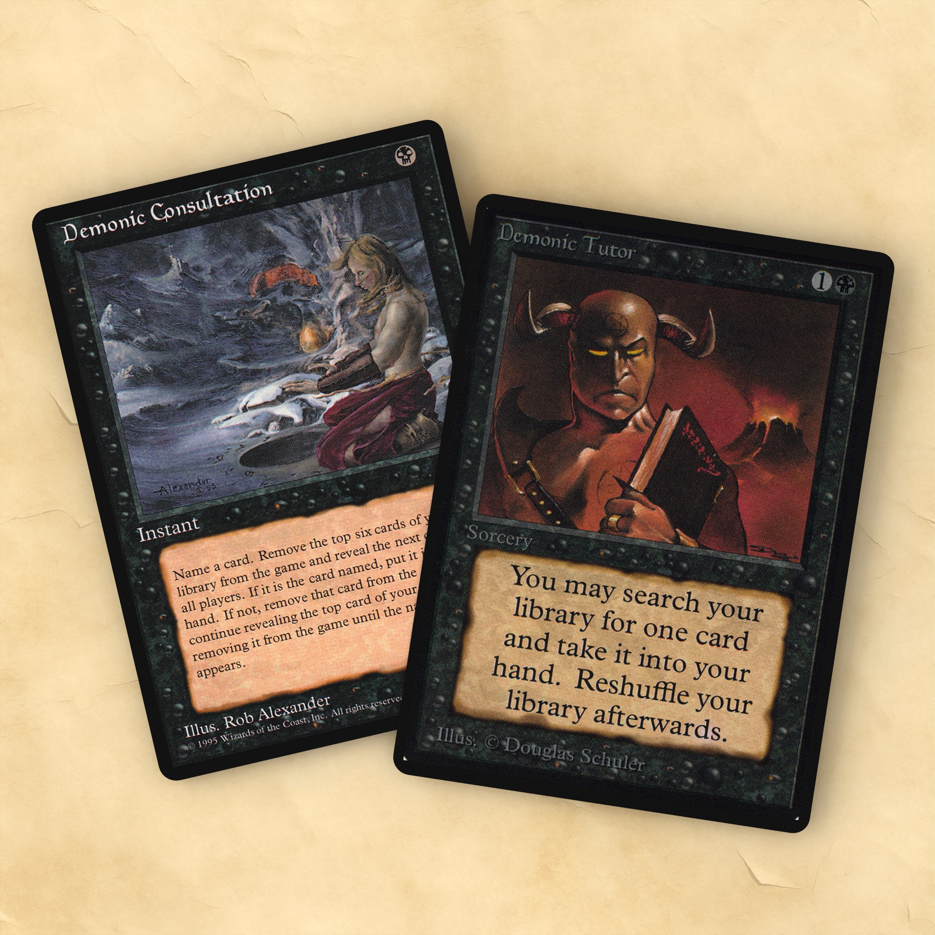 Black Staples cEDH MTG Proxy Staples Set
