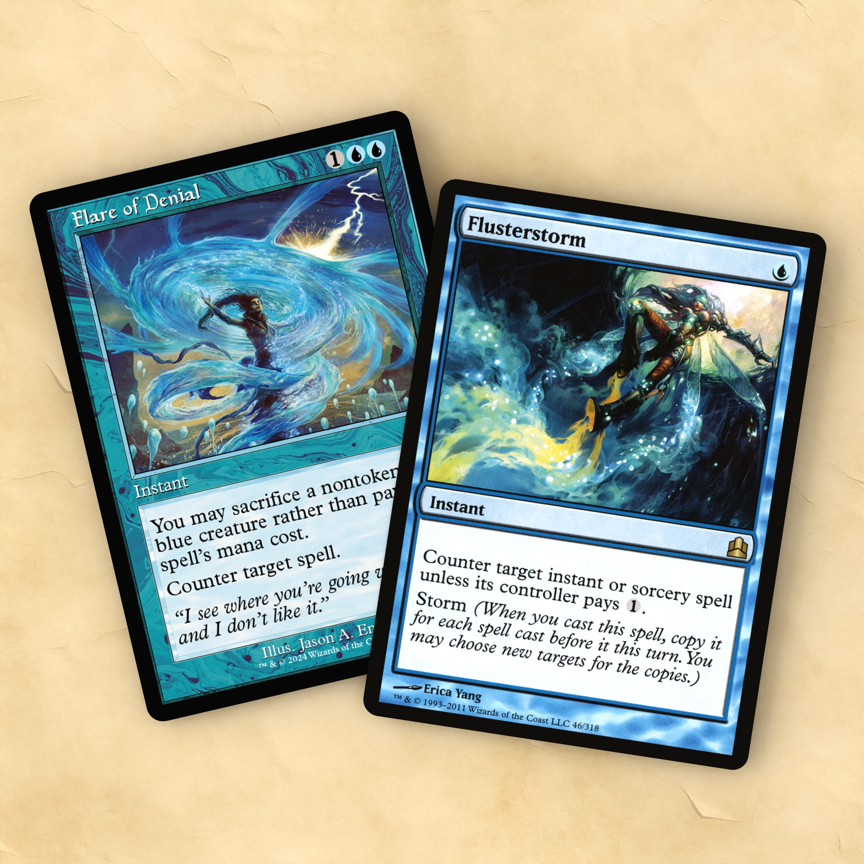 Blue Counterspells cEDH MTG Proxy Staples Set