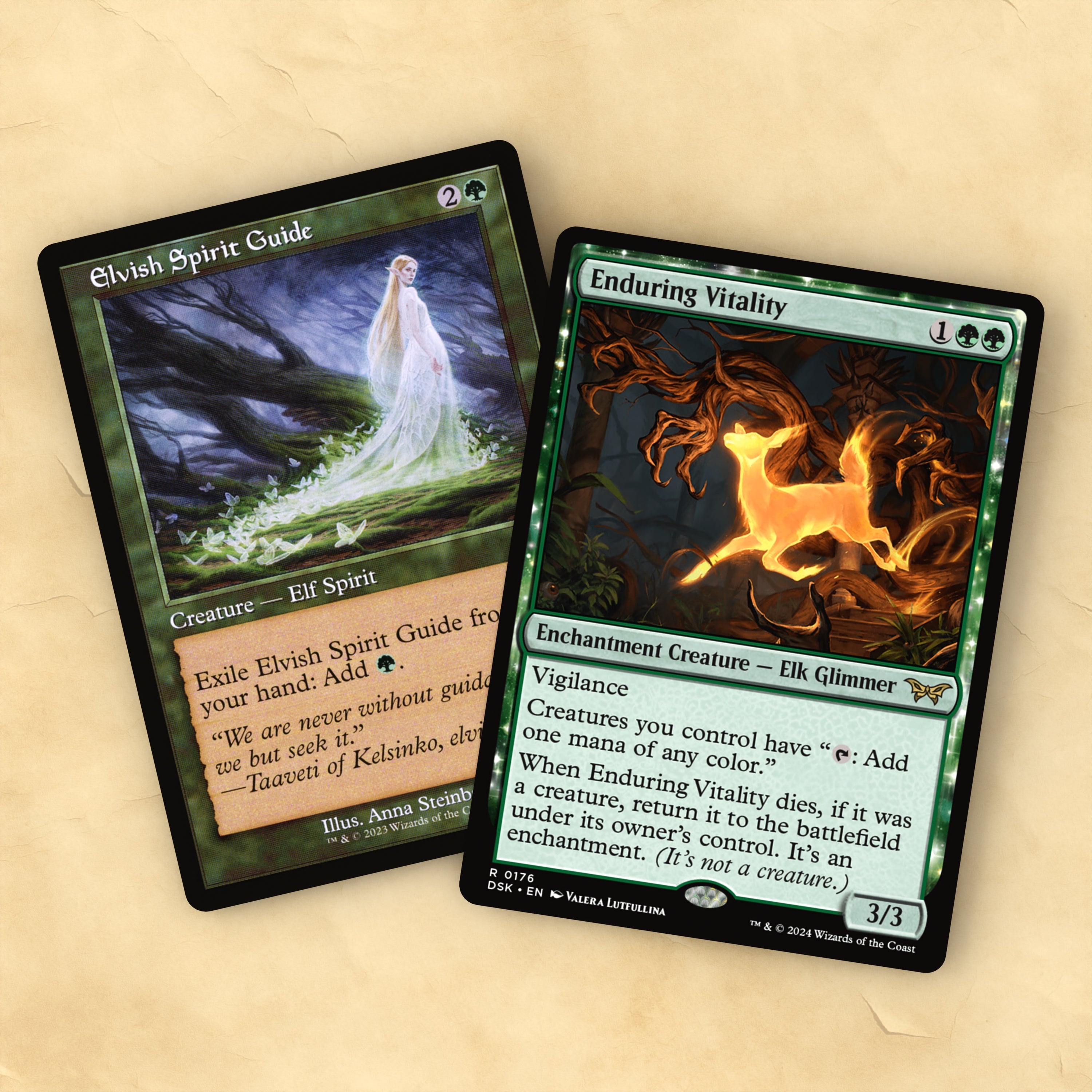 Green Staples cEDH MTG Proxy Staples Set