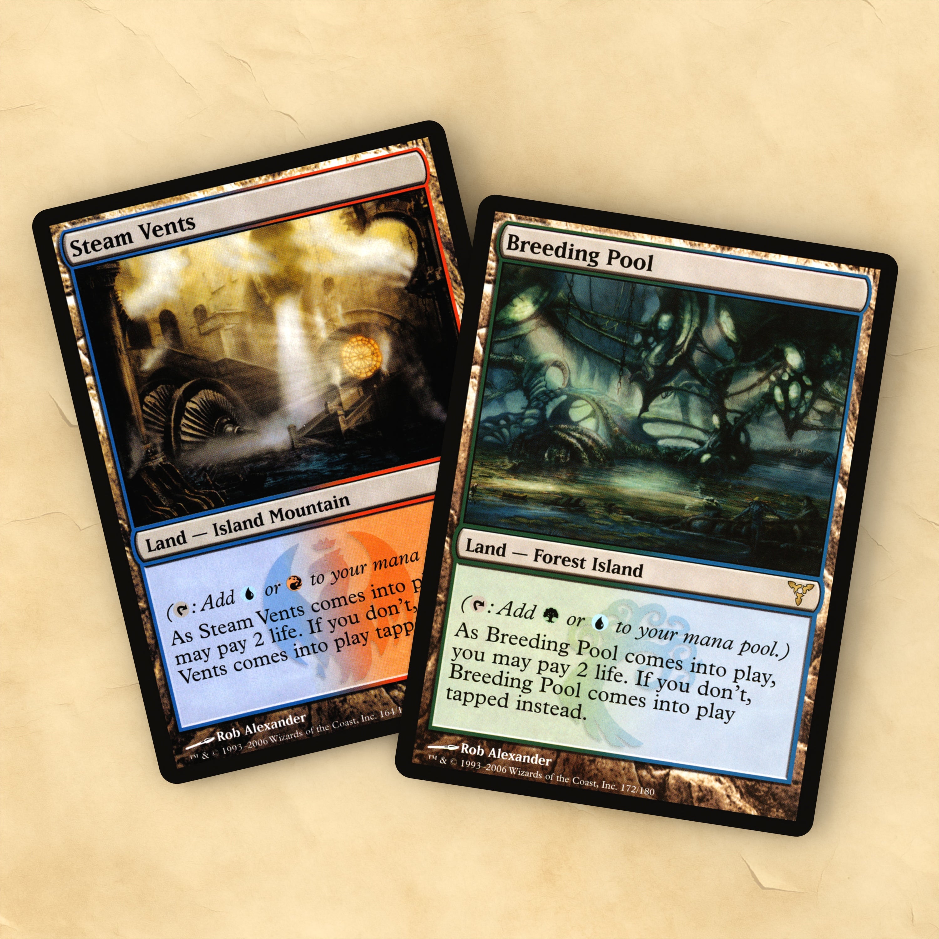 Shock Lands MTG Proxy Set