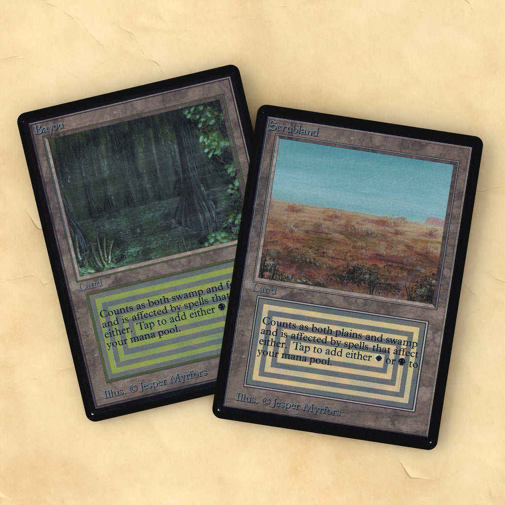 Dual Lands MTG Proxy Set