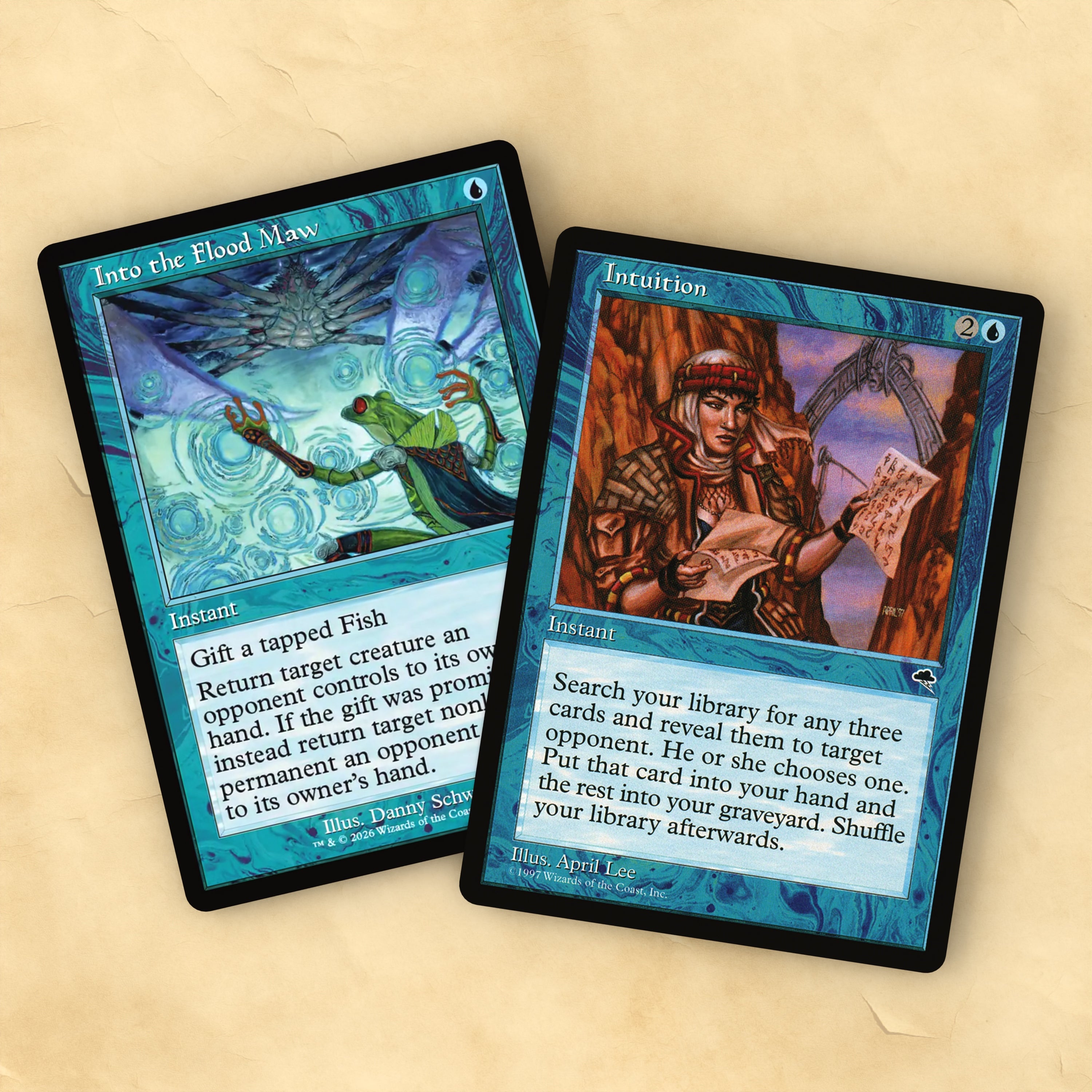 Blue Staples cEDH MTG Proxy Staples Set
