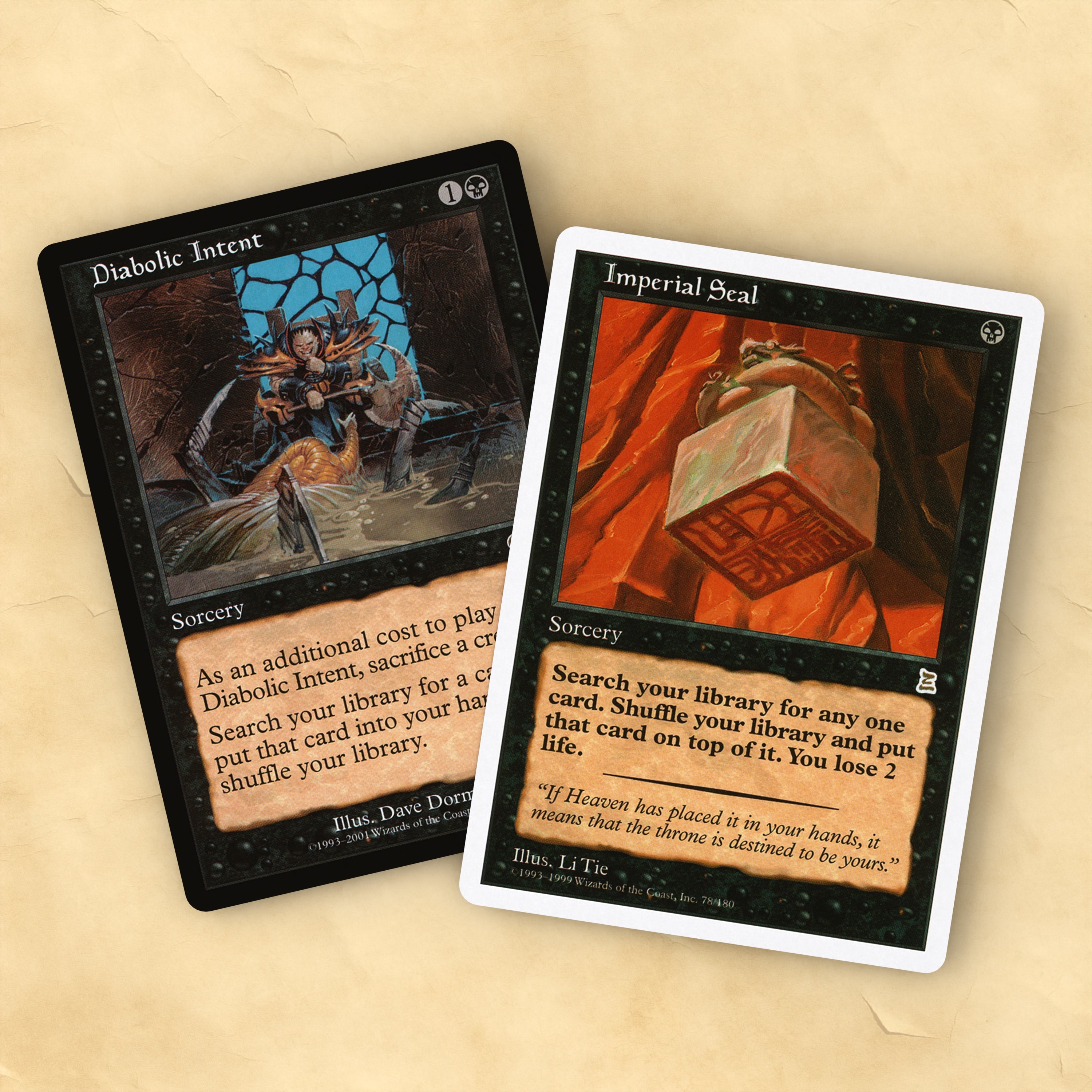 Black Staples cEDH MTG Proxy Staples Set