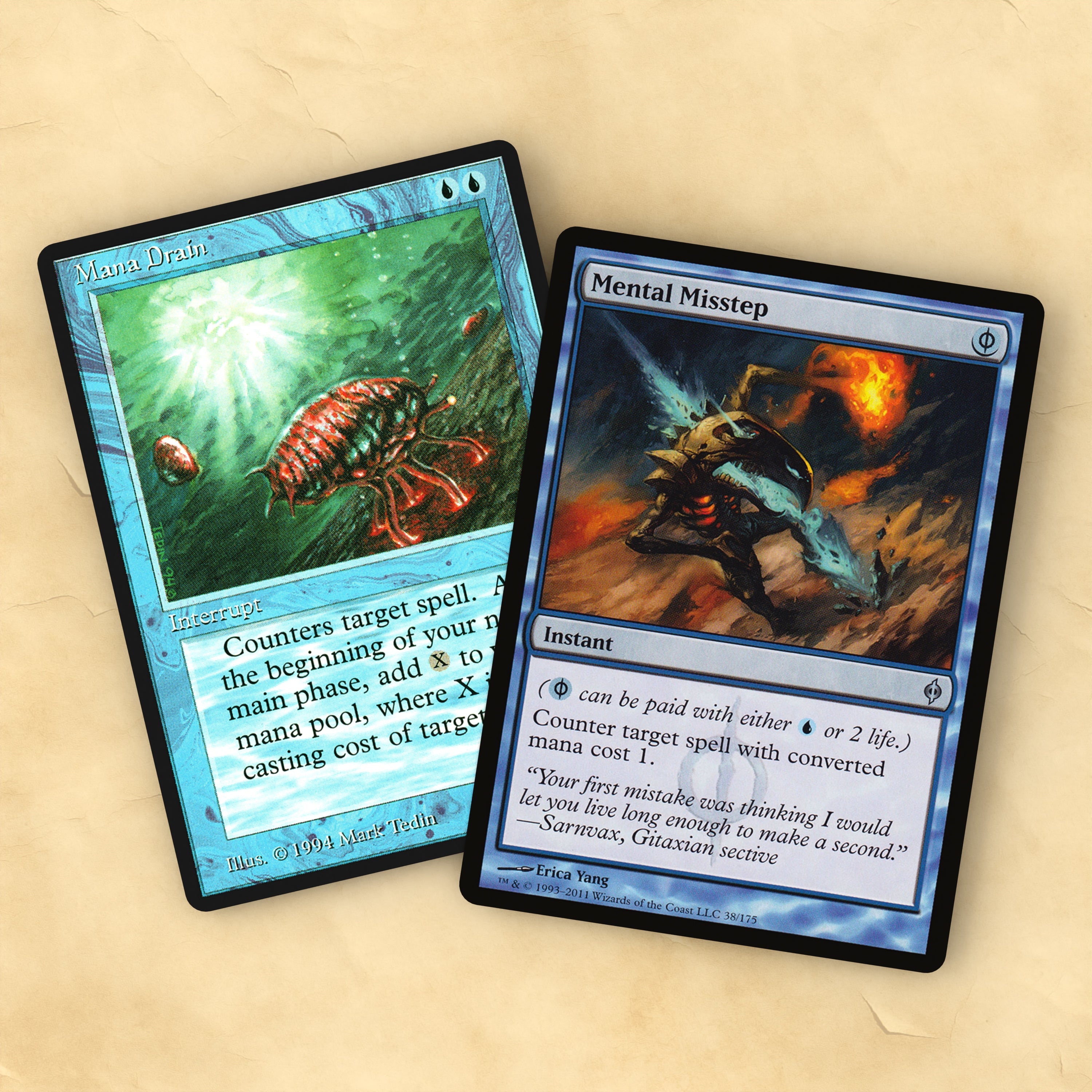 Blue Counterspells cEDH MTG Proxy Staples Set