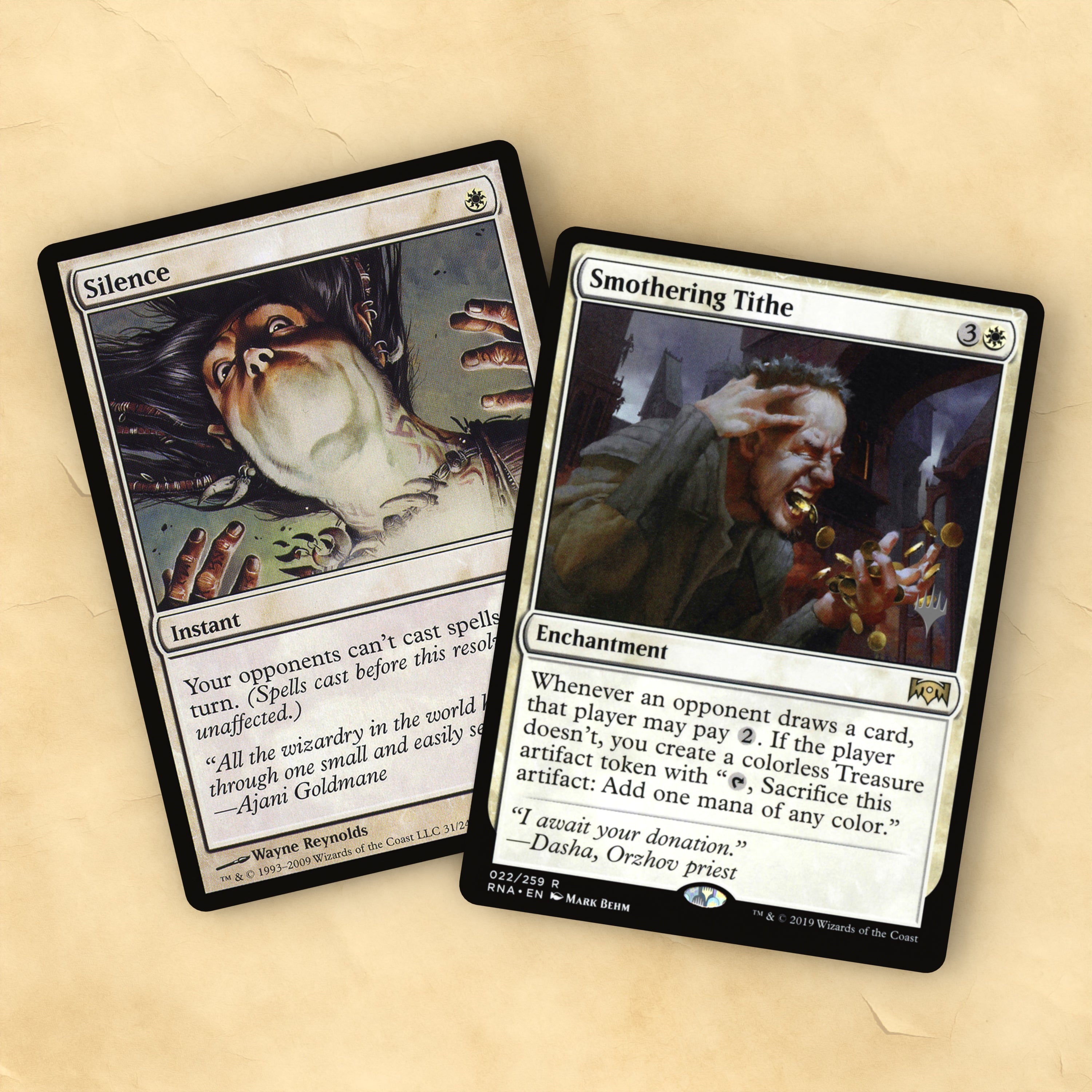 White Staples cEDH MTG Proxy Staples Set