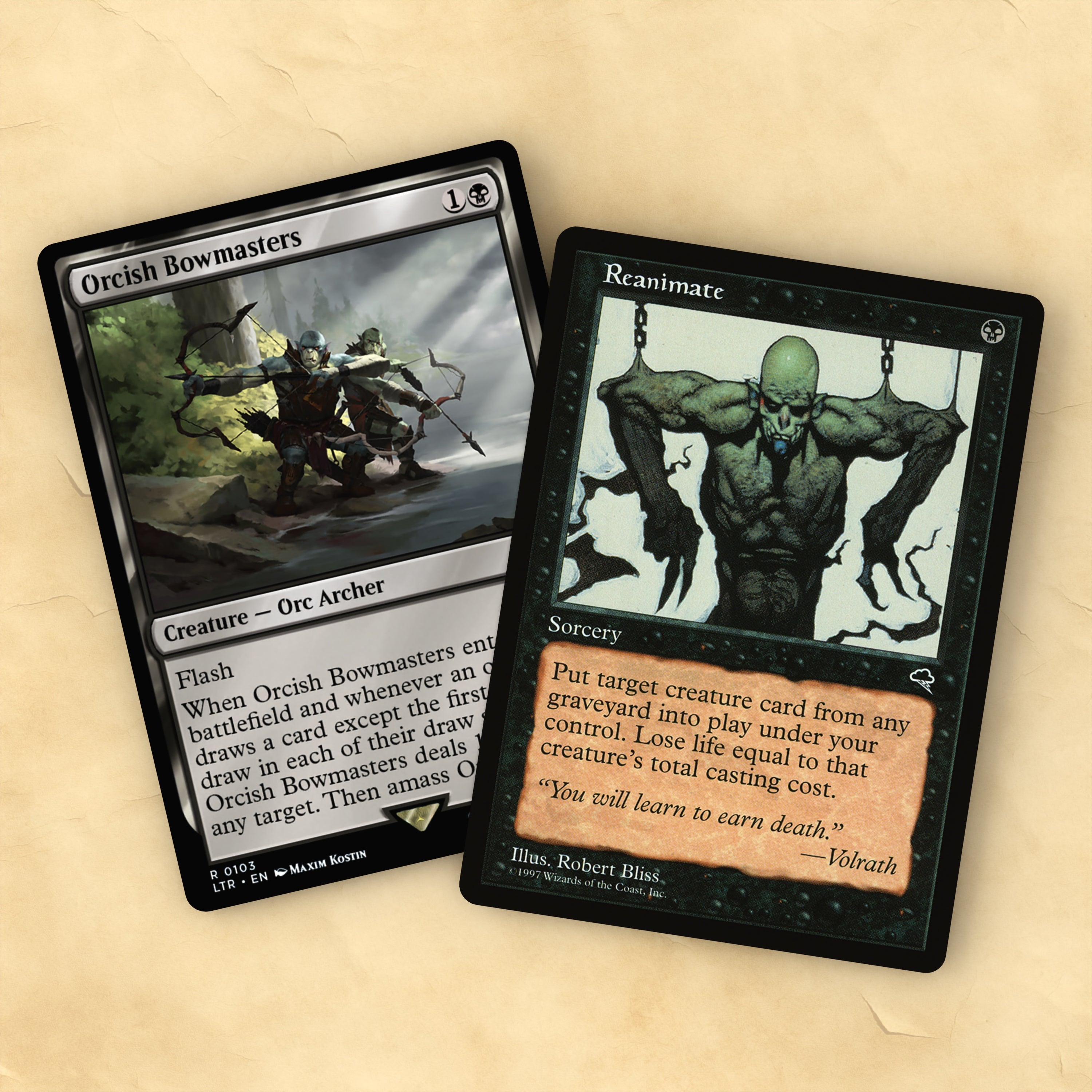 Black Staples cEDH MTG Proxy Staples Set