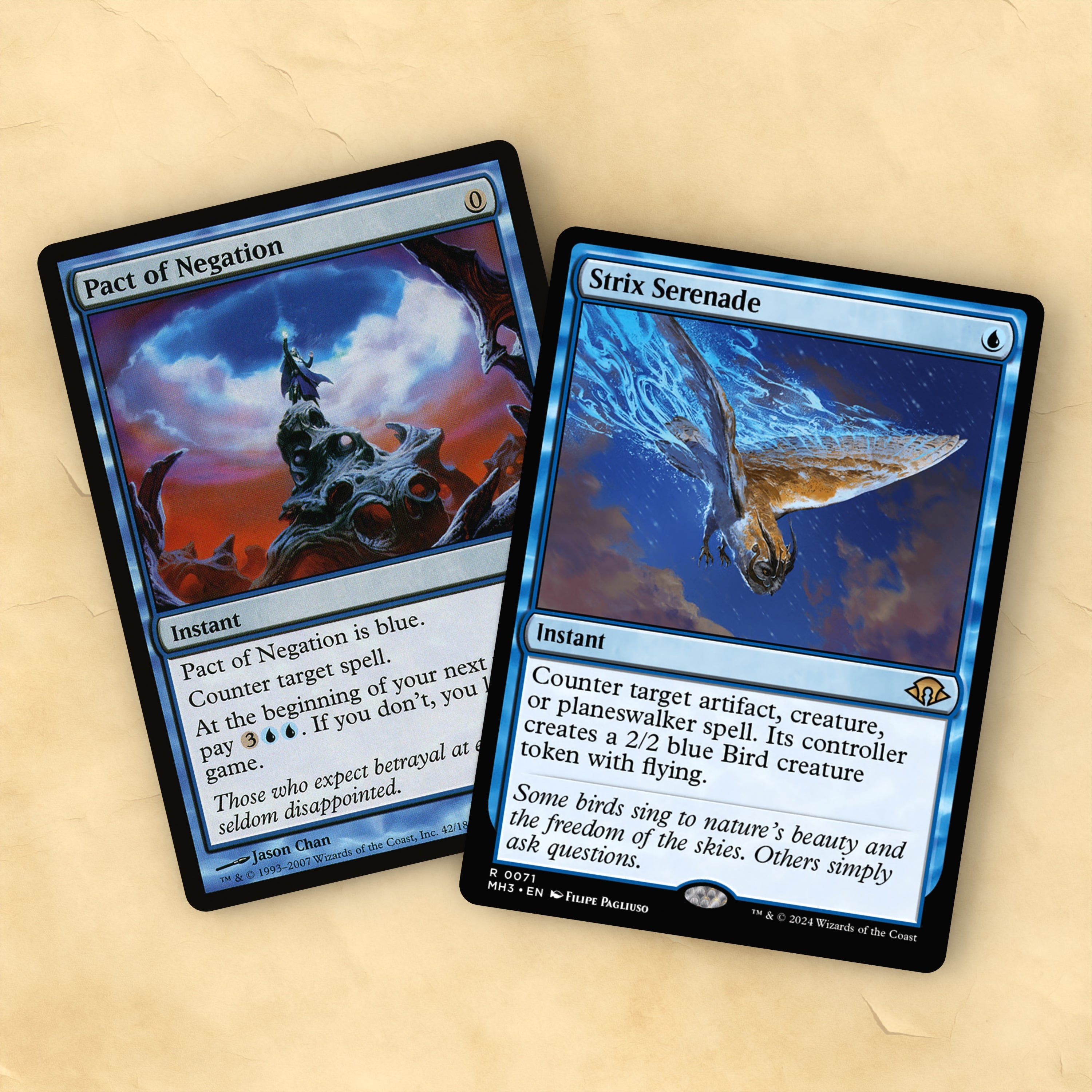 Blue Counterspells cEDH MTG Proxy Staples Set