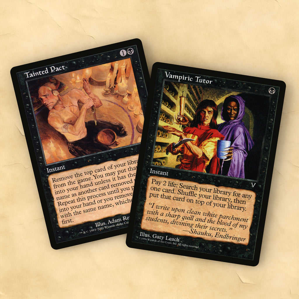 Black Staples cEDH MTG Proxy Staples Set
