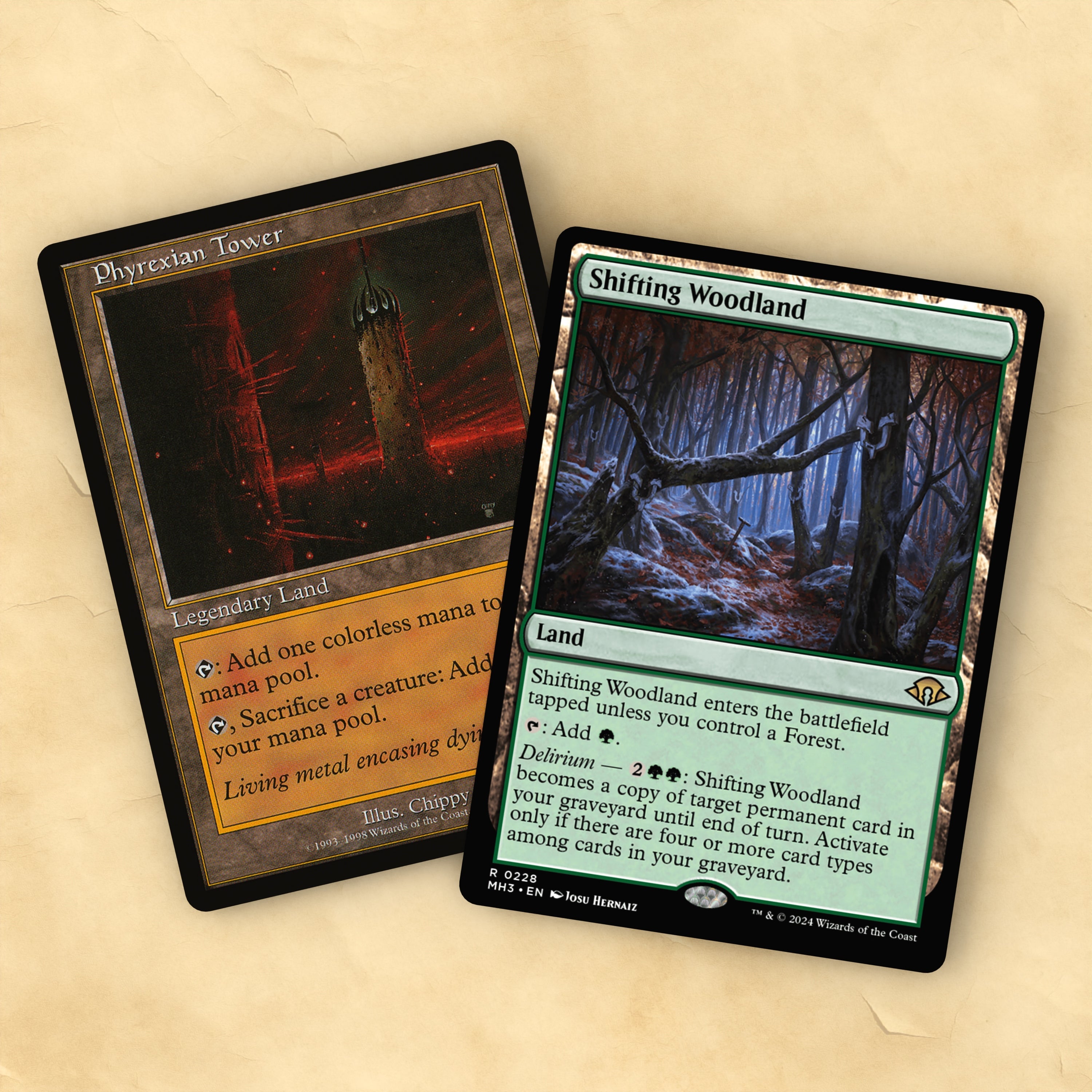 Utiilty Lands MTG Proxy Set