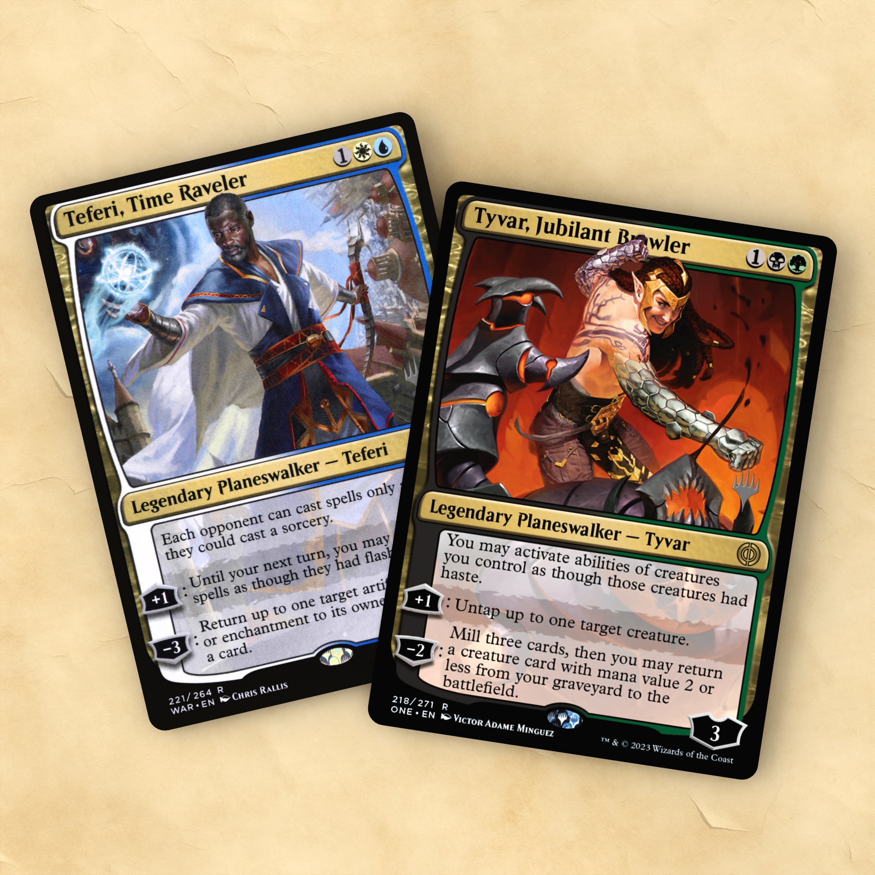 Multicolored Staples cEDH MTG Proxy Staples Set