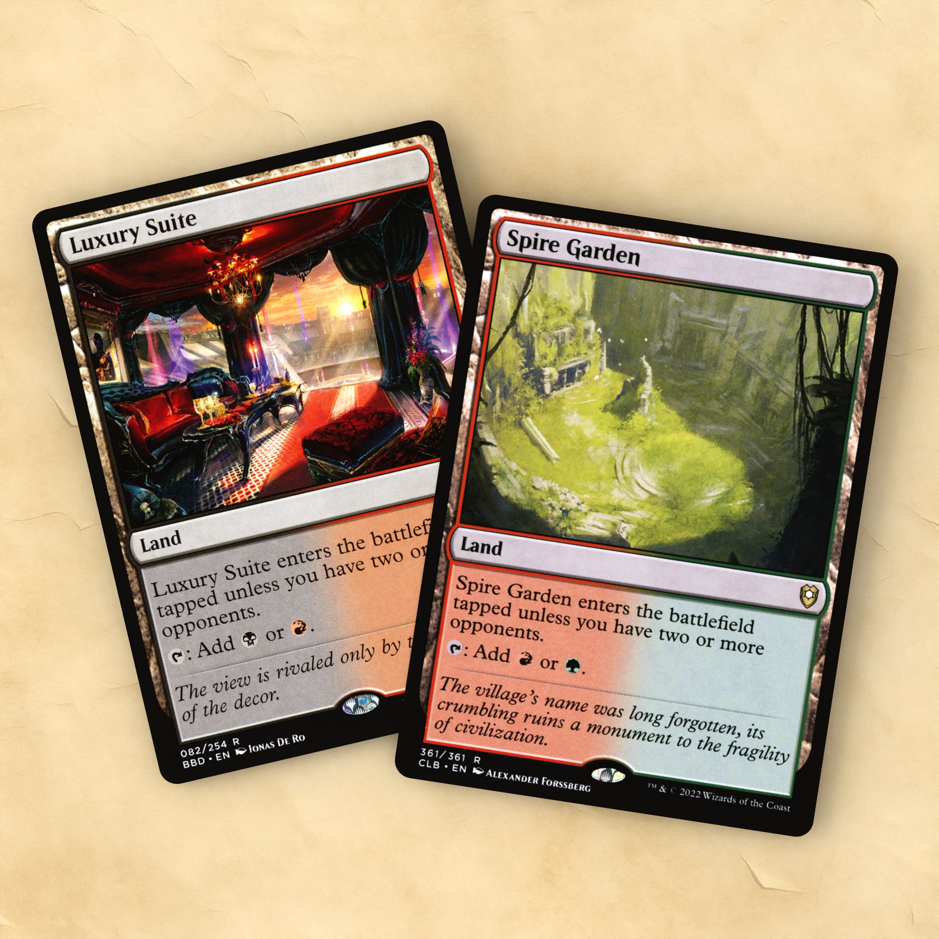 Bond Lands MTG Proxy Set