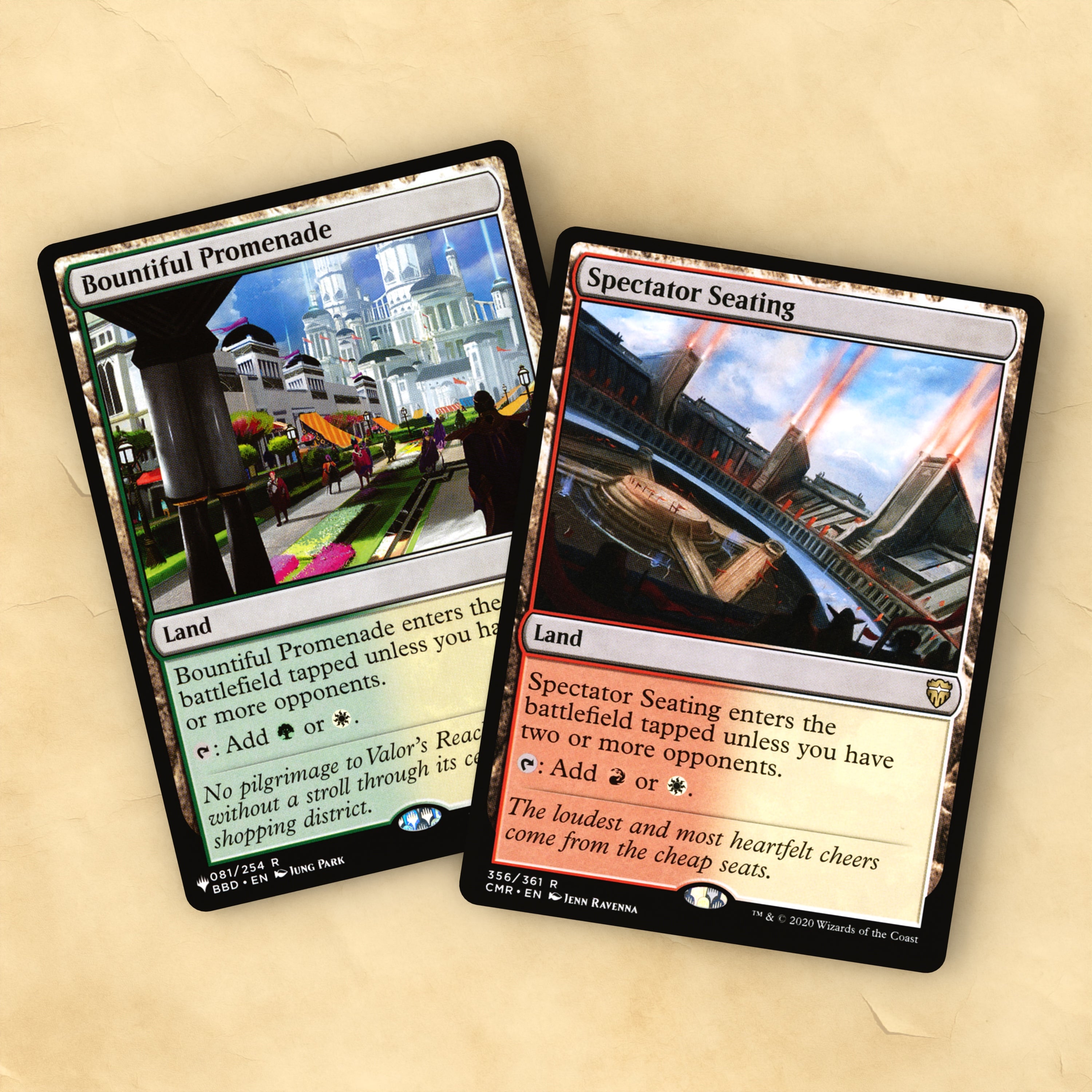 Bond Lands MTG Proxy Set